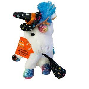 Halloween Spooky Village Animated Unicorn Plush Sing I want Candy 8" in‎